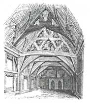 Medieval Architecture on Medieval Architecture Interior With One Large Chamber Or Hall Is