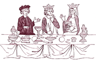 Castle Life: Medieval Dinning Table