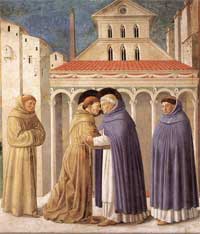 Meeting of Saint Francis and Saint Dominic