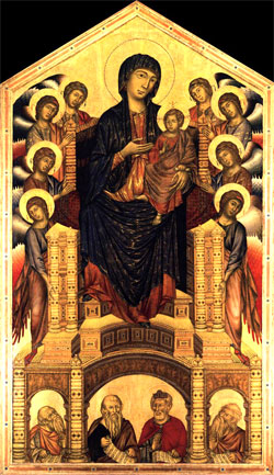 Cimabue - Madonna Enthroned